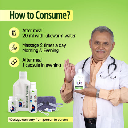 Super Saver Joint Pain Relief Kit (Free Doctor Consultation + Diet chart + Physiotherapy session)